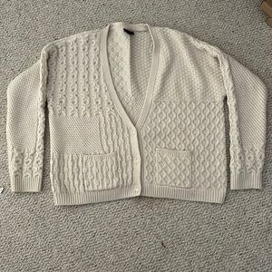 Topshop Patchwork Cardigan